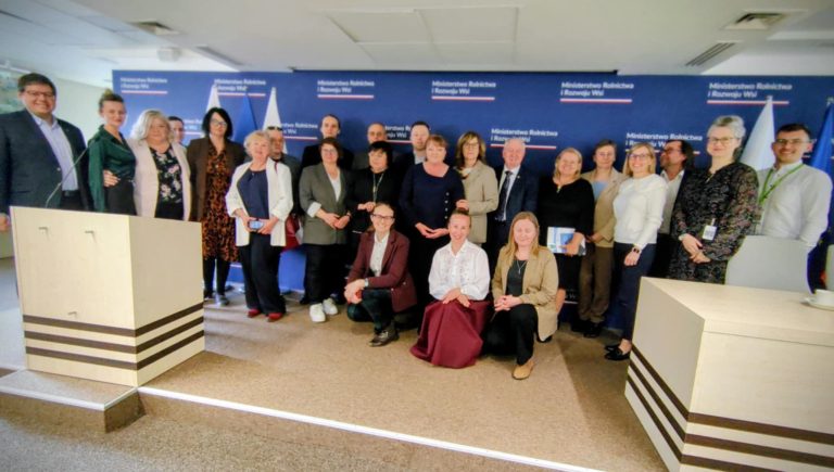 Pierwsze w tym roku posiedzenie ds. modelu gospodarstwa opiekuńczego w Ministerstwie Rolnictwa  Rozwoju Wsi