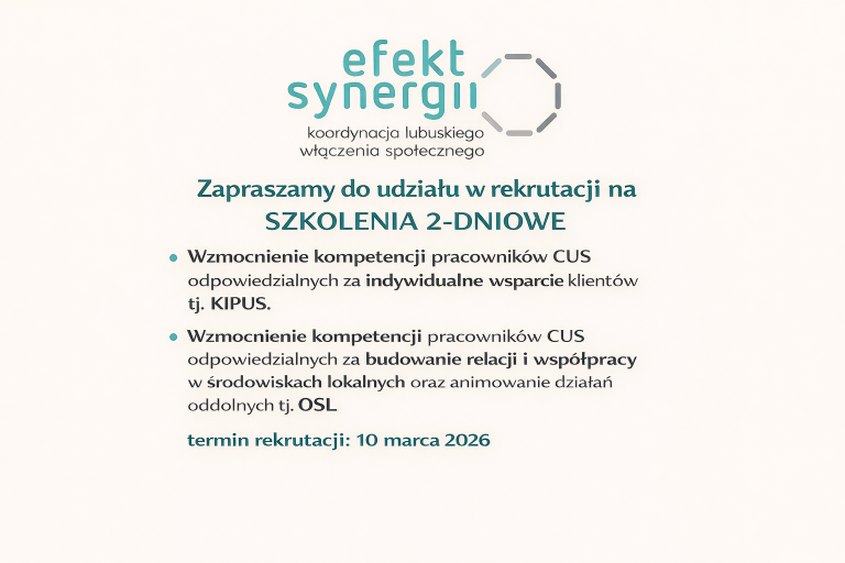 Rekrutacja na szkolenia dla KIPUS i OSL