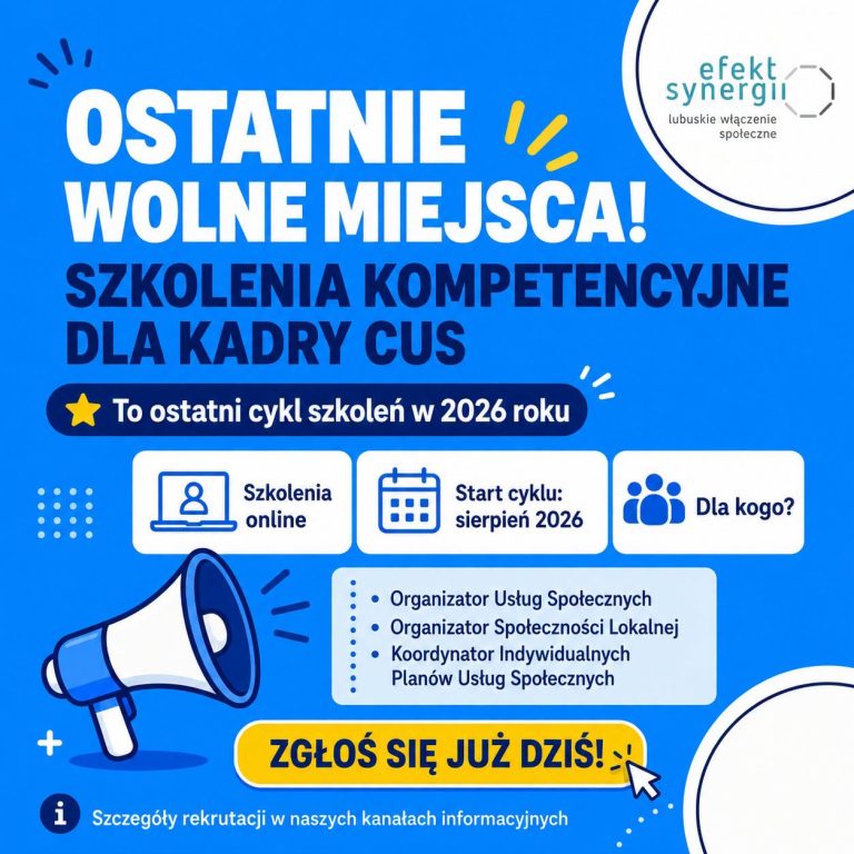 Trwa rekrutacja na ostatnie w tym roku szkolenia kompetencyjne!