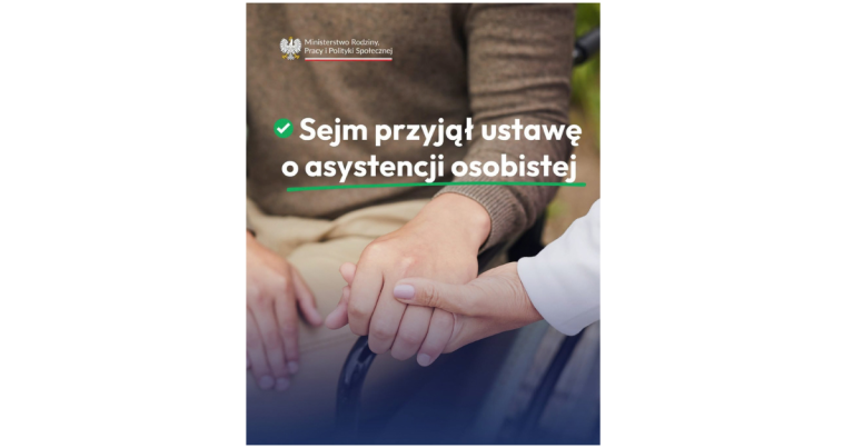 Sejm przyjął ustawę o asystencji osobistej