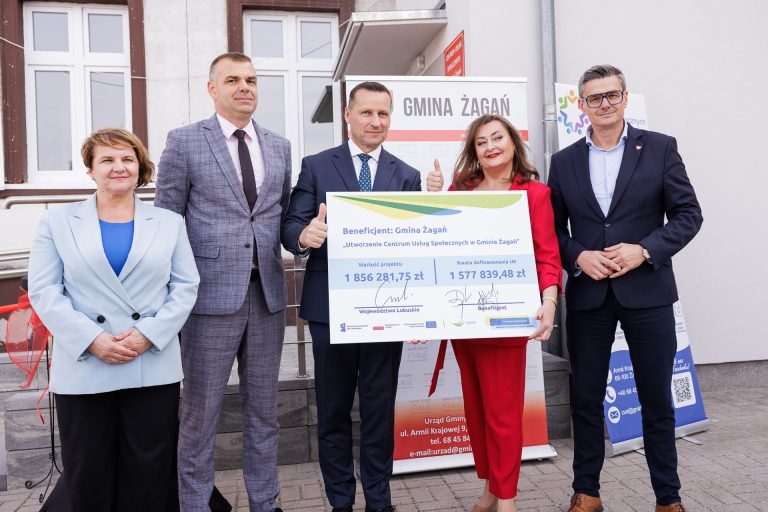 Centrum Usług Społecznych w gminie Żagań już otwarte. Dawna szkoła zyskała nowe życie