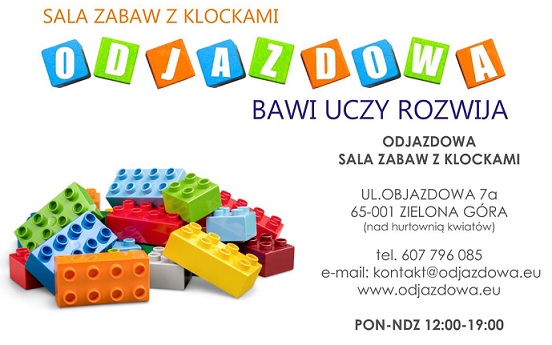 ODJAZDOWA SALA ZABAW Z KLOCKAMI – nowy partner w programie Lubuskiej Karty Dużej Rodziny