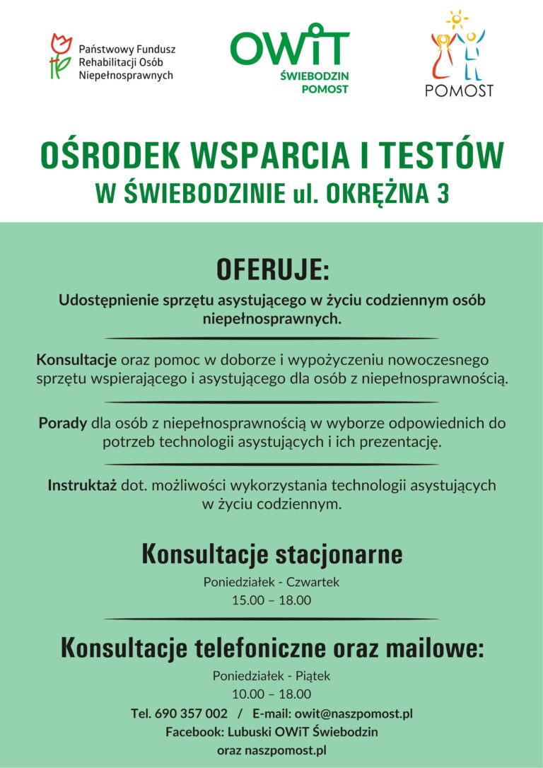 Otwarcie Ośrodka Wsparcia i Testów w Świebodzinie